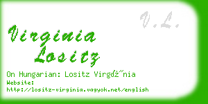 virginia lositz business card